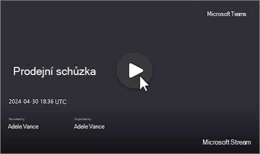 Recording screen play selected