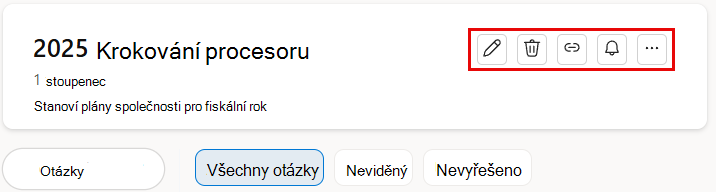 Úprava tématu, které jste přidali do konverzace