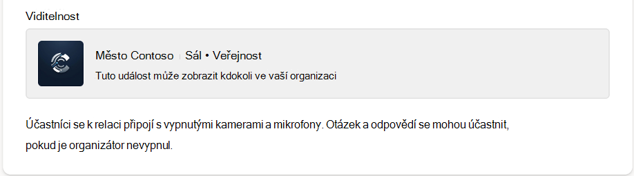 Viditelnost, zda bude vaše radnice veřejná nebo soukromá.