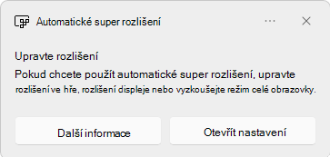 Snímek obrazovky s AdjustResolution.