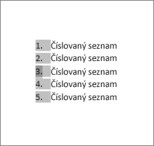 Vybraná čísla
