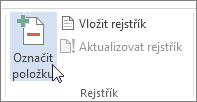 Označit položku
