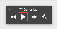 Vyberte Přehrát.