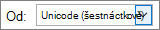 Typ znaku Unicode