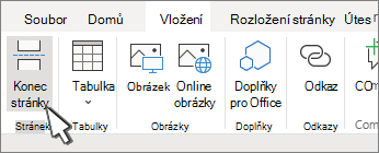 Tlačítko konce stránky