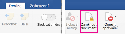 On the Review tab, Protect Document is highlighted