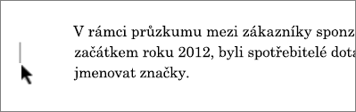 Zvýraznění revize na okraji