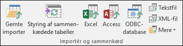 Billede af Access-båndet