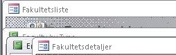Sådan vises objektvinduet overlappende