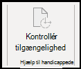 Tilgængelighedsfane
