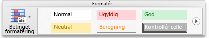 Fanen Hjem, gruppen Formatér