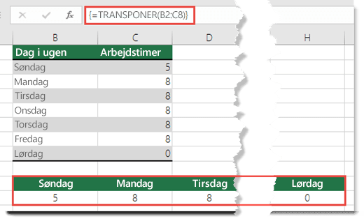 #VÆRDI!-fejl løses, når du trykker på Ctrl+Alt+Enter