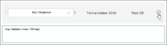 Kommentér testsvar