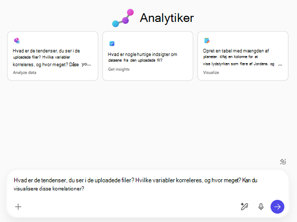 Billede af Analytikers startside