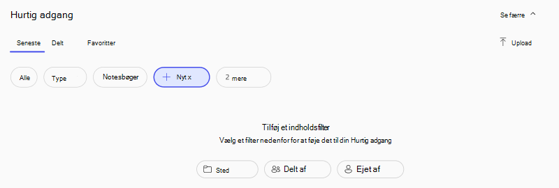 skærmbillede af yderligere filtre i søgeresultater for Microsoft Copilot-appen
