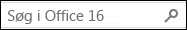 Søg i Office 16