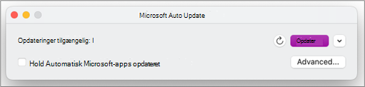 Microsoft Automatiske opdateringer