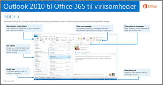 Miniaturebillede af vejledning til skift fra Outlook 2010 til Office 365