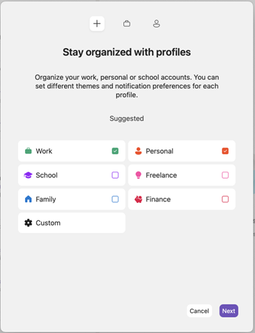 Outlook til Mac Tilføj profil