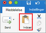 ikon for sæt ind
