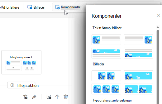 Ruden Komponent i Nyhedsbreve