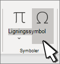 Indsæt et symbol