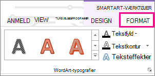 Fanen Formatér