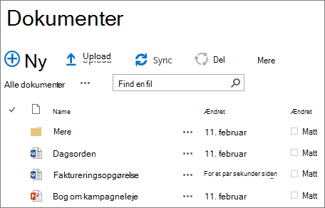 SharePoint-webstedsbibliotek