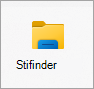 Stifinder ikon.