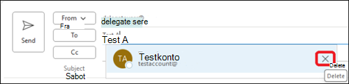Slet mailadresse til autofuldførelse i Outlook