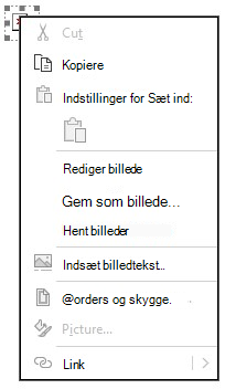 Outlook Download eller gem som billede