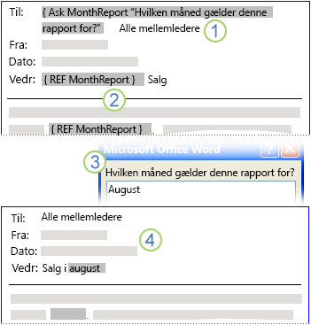 ASK-felt aktivt