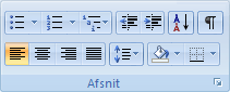 Word billede af båndet