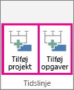 MultipleTimelines02 - Tilføj projekt