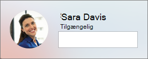 Tilføj en statusmeddelelse