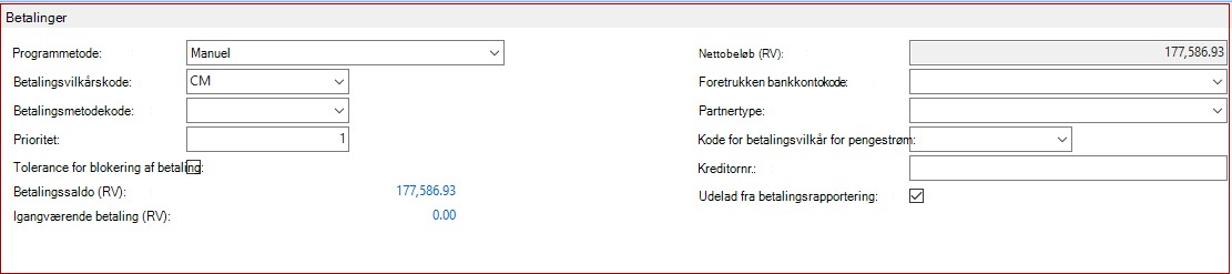 Ekskluder bestemte leverandører fra rapporten