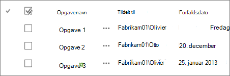 En standardvisning