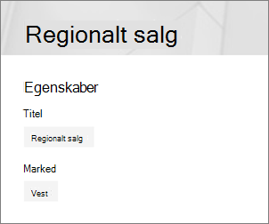 Sideegenskaber