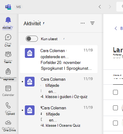 aktivitet