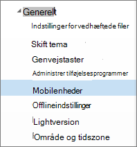 Generelle > mobilenheder
