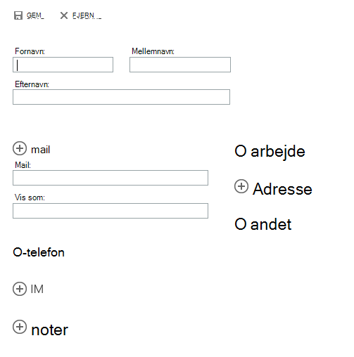 ny kontakt