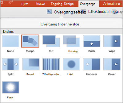 Overgangseffekter
