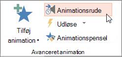 Åbn animationsruden