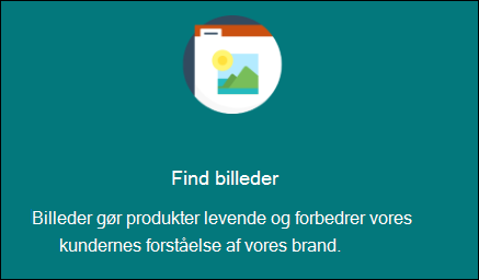 Eksempel på webdelen Tekst og billede.