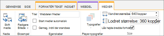 Fanen Medier på redigeringsbåndet