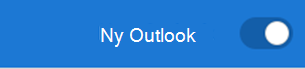 til/fra-knappen til Nye Outlook