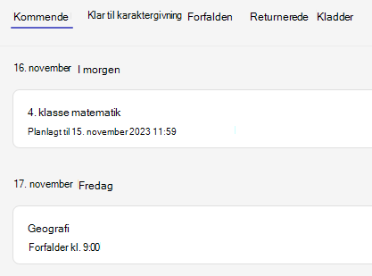 Tildelinger