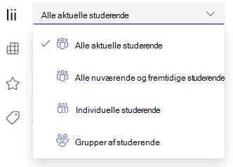 Nuværende studerende