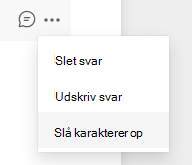 Skærmbillede af indstillingen For opslagsscore.