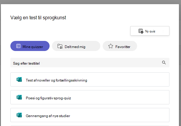 Skærmbillede af test.